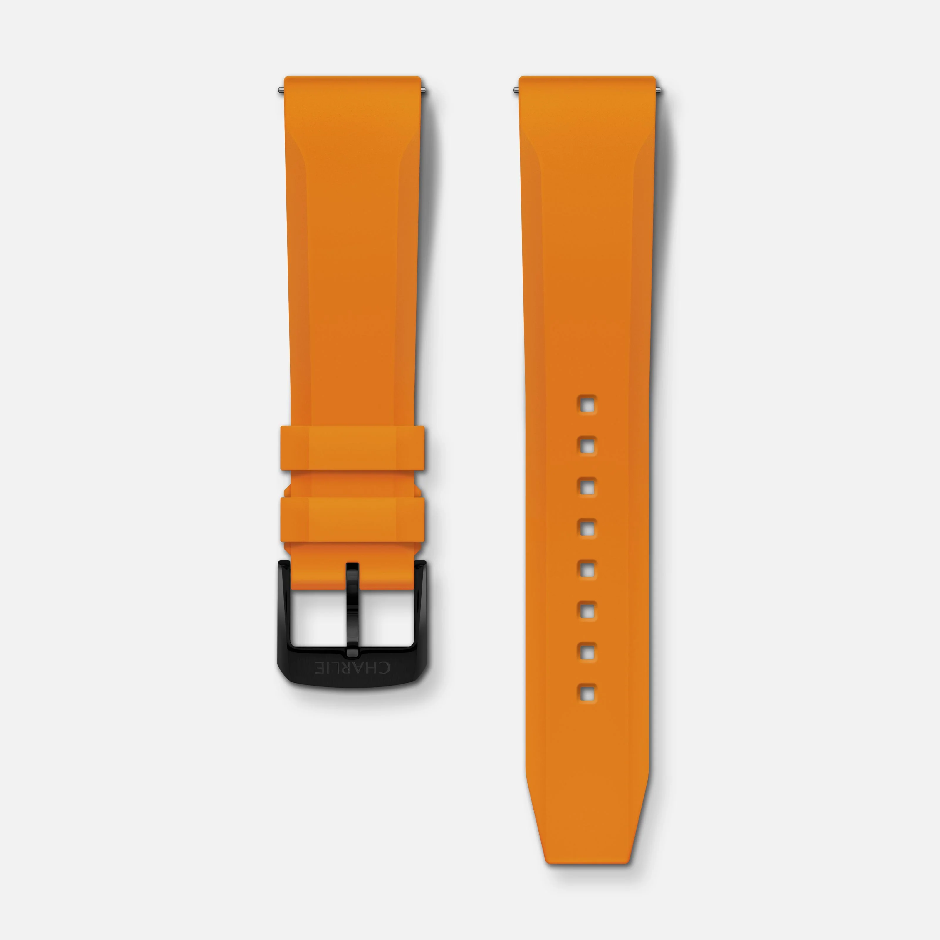 Bracelet caoutchouc orange NBR 20mm - Image 5
