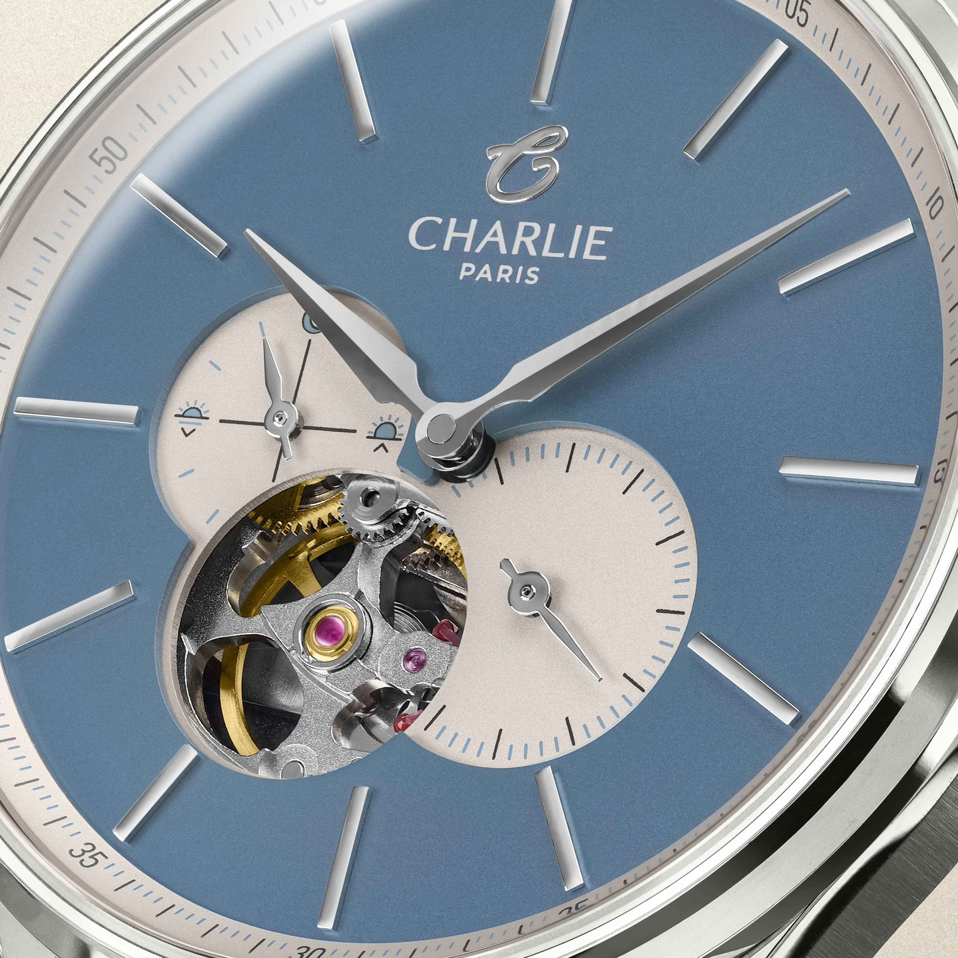 INITIAL - Cœur Ouvert - Summer Blue - Image 8